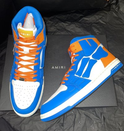 Amiri Soho Nyc Flagship Skel Top Hi Sneakers