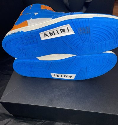 Amiri Soho Nyc Flagship Skel Top Hi Sneakers