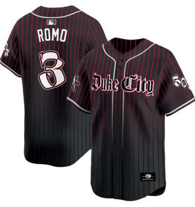 Drew Romo Jersey 3 Albuquerque Isotopes city Roots Vapor Premier Limited Stitched