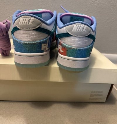 new Nike Sb Dunk Low Futura Laboratories Bleached Aqua 9 5