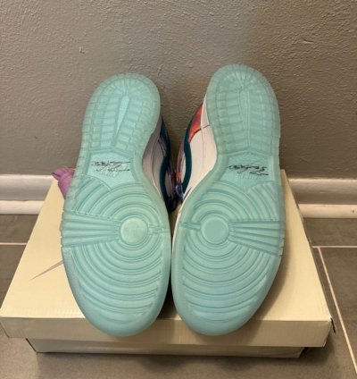 new Nike Sb Dunk Low Futura Laboratories Bleached Aqua 9 5