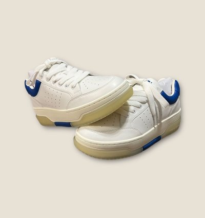 Amiri Stadium Low White Blue Size 42