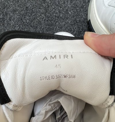 Amiri Stadium Mid Top Sneakers