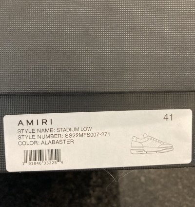 Amiri Stadium Sneakers