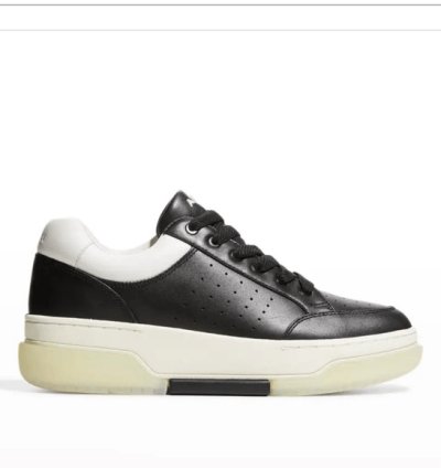 Amiri Stadium Sneakers Leather Black Men Eu 43 Us 10 650