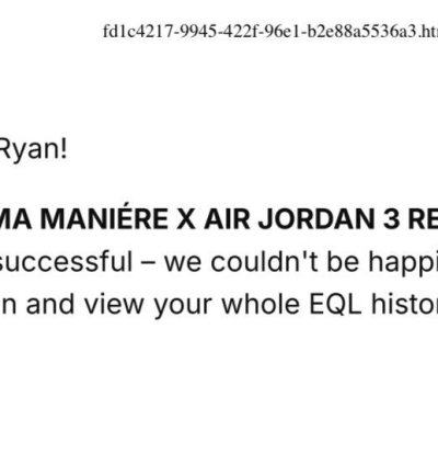2025 Air Jordan 3 Retro Og Sp Ma Mani Re For The Love