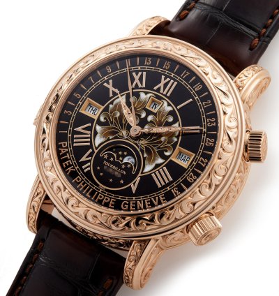 Patek Philippe Grand Complications 18k Rose Gold 6002r-001 - Ats-w007922