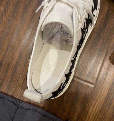 Amiri Stars Court Canvas Low-top Sneakers Pf22mfs014-111