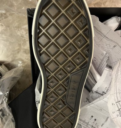 Amiri Stars Court Hi-top Sneaker