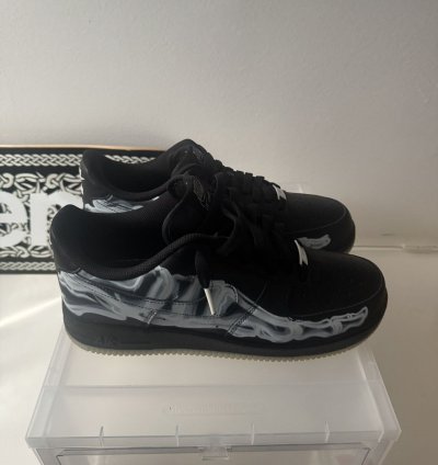 Air Force 1 Black Skeleton