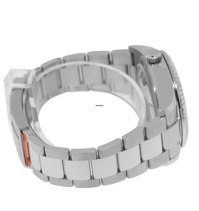 Rolex Sky-dweller 42mm White Gold Steel White Index Dial Fluted Bezel 336934