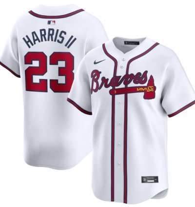 Michael Harris Ii 23 Atlanta Braves Home Limited Player Men Jersey - White