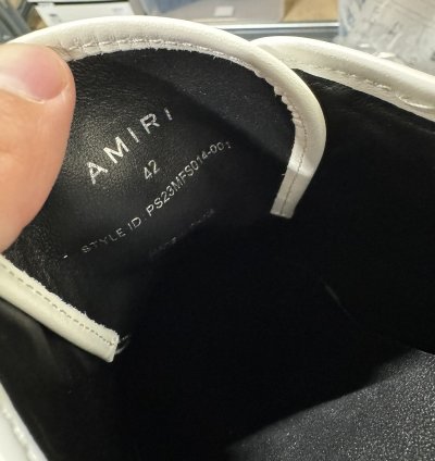 Amiri Stars Court Sneaker 750 New