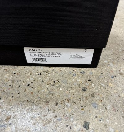 Amiri Stars Court Sneaker New 750