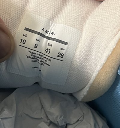 Amiri Stars Sneakers Sz 4310us