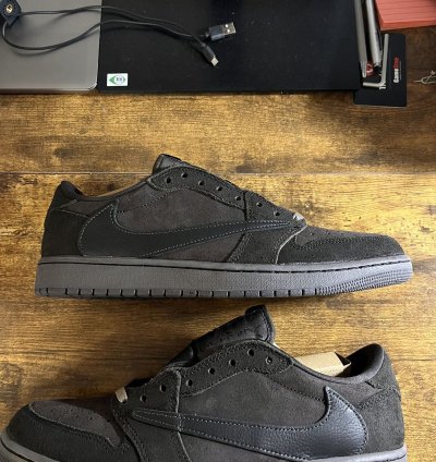 Air Jordan 1 Low Og Sp Travis Scott Velvet Brown