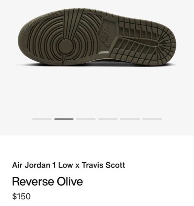 Air Jordan 1 Low Travis Scott