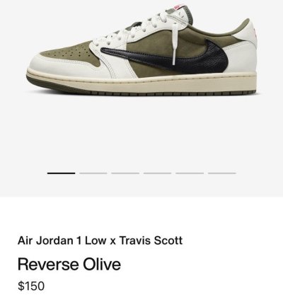 Air Jordan 1 Low Travis Scott