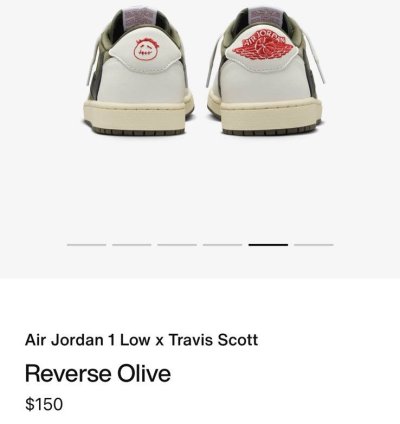 Air Jordan 1 Low Travis Scott