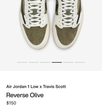 Air Jordan 1 Low Travis Scott