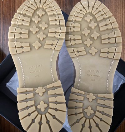 Amiri Suede Tan Combat Military Boots New Msrp 1200