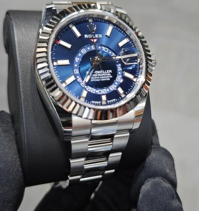 Rolex Sky-dweller Basel One 336934 Blue Sky-dweller Oyster Steel 42mm