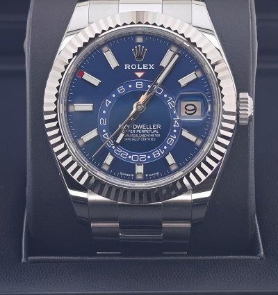 Rolex Sky-dweller Basel One 336934 Blue Sky-dweller Oyster Steel 42mm