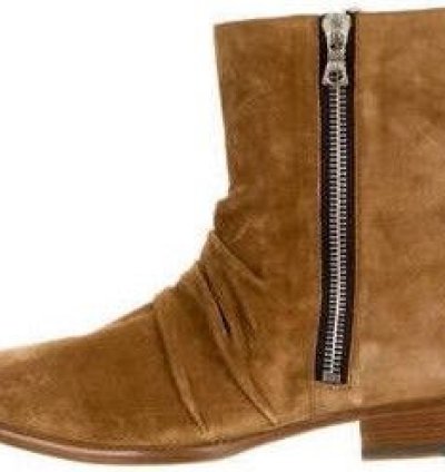 Amiri Suede Zip Boots size 42