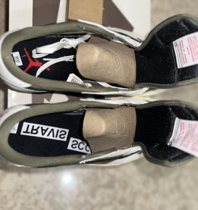 Air Jordan 1 Low Travis Scott Reverse Olive 10 5