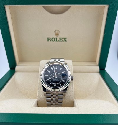 Rolex Sky-dweller Black Dial Jubilee