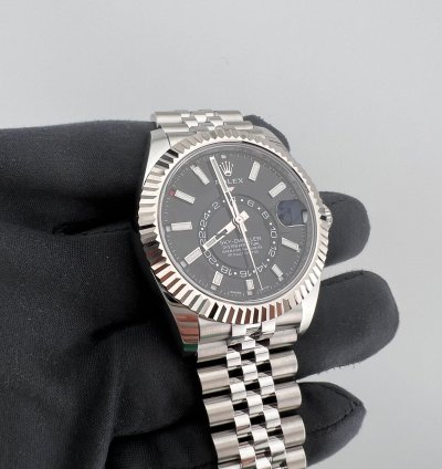 Rolex Sky-dweller Black Dial Jubilee