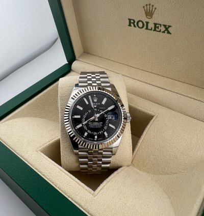 Rolex Sky-dweller Black Dial Jubilee