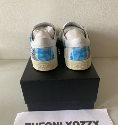 Amiri Tie Dye Slip Skel Toe On Bones Sneakers Skeleton 13