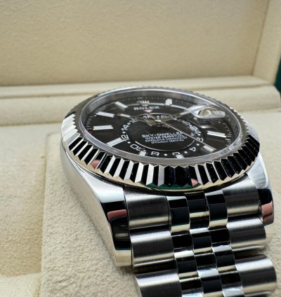 Rolex Sky-dweller Black Dial Jubilee New Unworn 2024