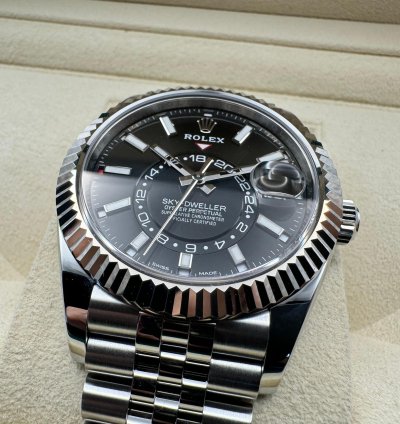 Rolex Sky-dweller Black Dial Jubilee New Unworn 2024