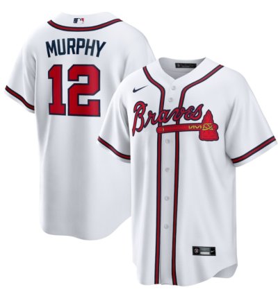 Sean Murphy 12 Atlanta Braves Men Jersey - White