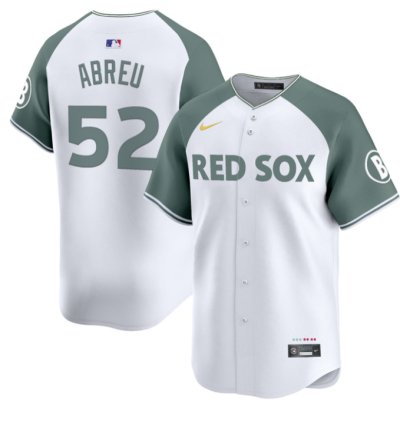 Wilyer Abreu Jersey 52 Boston Red Sox 2025 City Connect Vapor Premier Limited Stitched Alternate