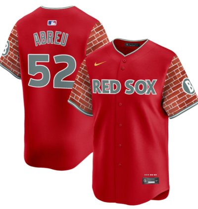 Wilyer Abreu Jersey 52 Boston Red Sox 2025 Fenway Red Brick Style Vapor Premier Stitched Red