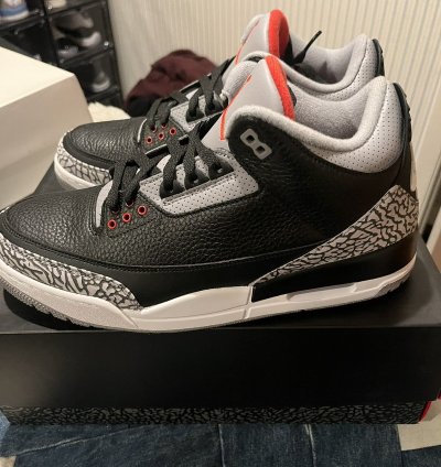 Air Jordan 3 Black Cement 2018 Size 11 5