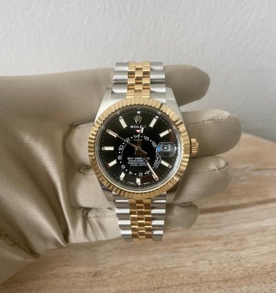 Rolex Sky-dweller Black Dial New