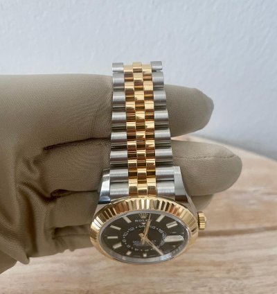 Rolex Sky-dweller Black Dial New