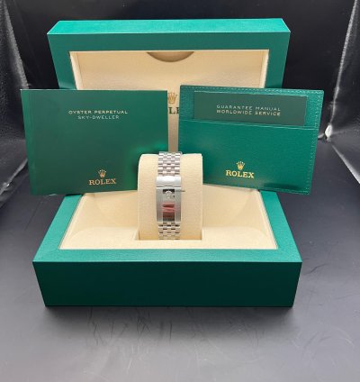 Rolex Sky-dweller Black Dial New Reference