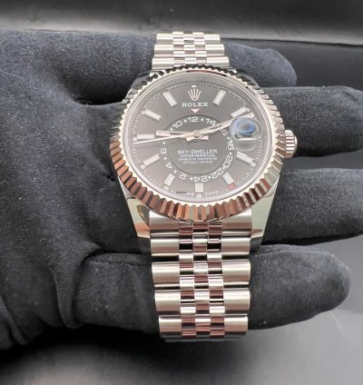 Rolex Sky-dweller Black Dial New Reference