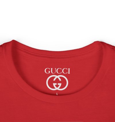 Gucci Elephant Red Women T-shirt - Size Usa