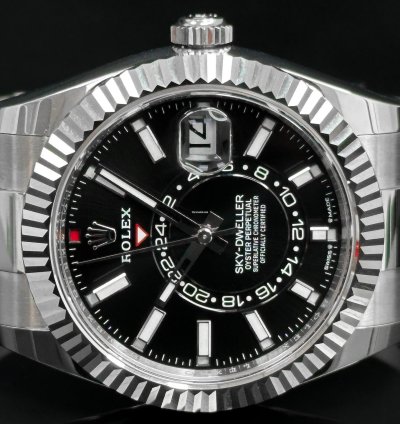 Rolex Sky-dweller Black Dial Oyster Bracelet 2024