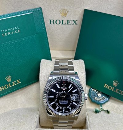 Rolex Sky-dweller Black Dial Oyster Bracelet 2024