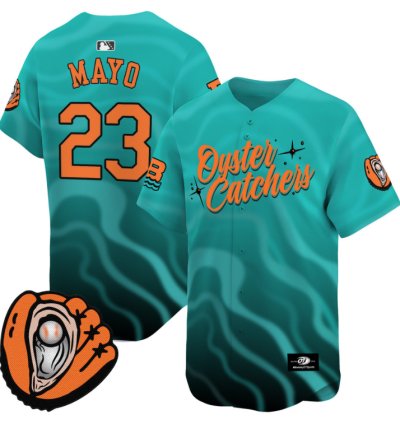 Coby Mayo Jersey 23 Chesapeake Baysox Oyster Catchers Vapor Premier Limited Stitched