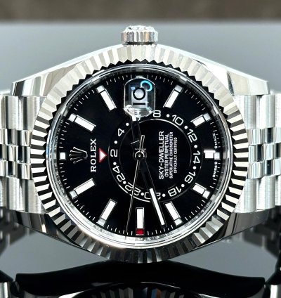 Rolex Sky-dweller Black Index Dial 2025