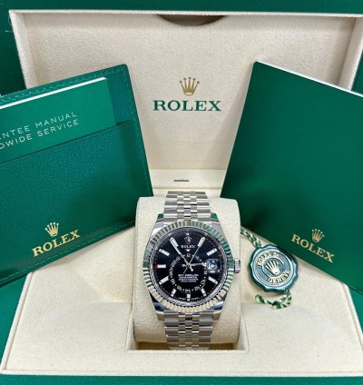 Rolex Sky-dweller Black Index Dial 2025