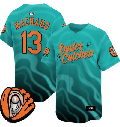 Manny Machado Jersey 13 Chesapeake Baysox Oyster Catchers Vapor Premier Limited Stitched